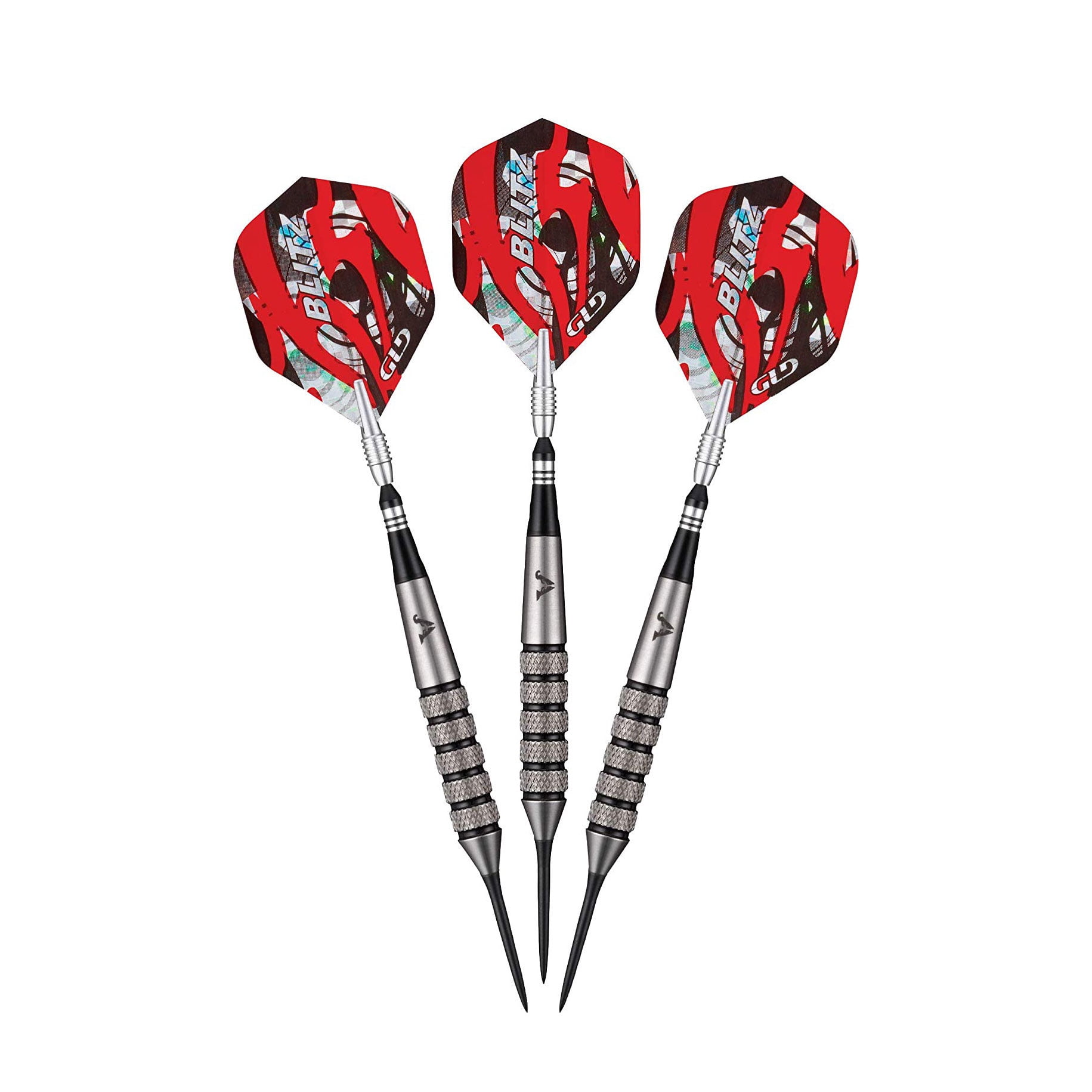 Viper Blitz 26 Gram 95 Percent Tungsten Steel Tip Darts with Storage Travel Case