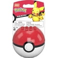 thumbnail image 6 of Mega Construx Pokemon Pikachu Poke Ball Construction Set with character figures, Building Toys for Kids (16 Pieces), 6 of 6