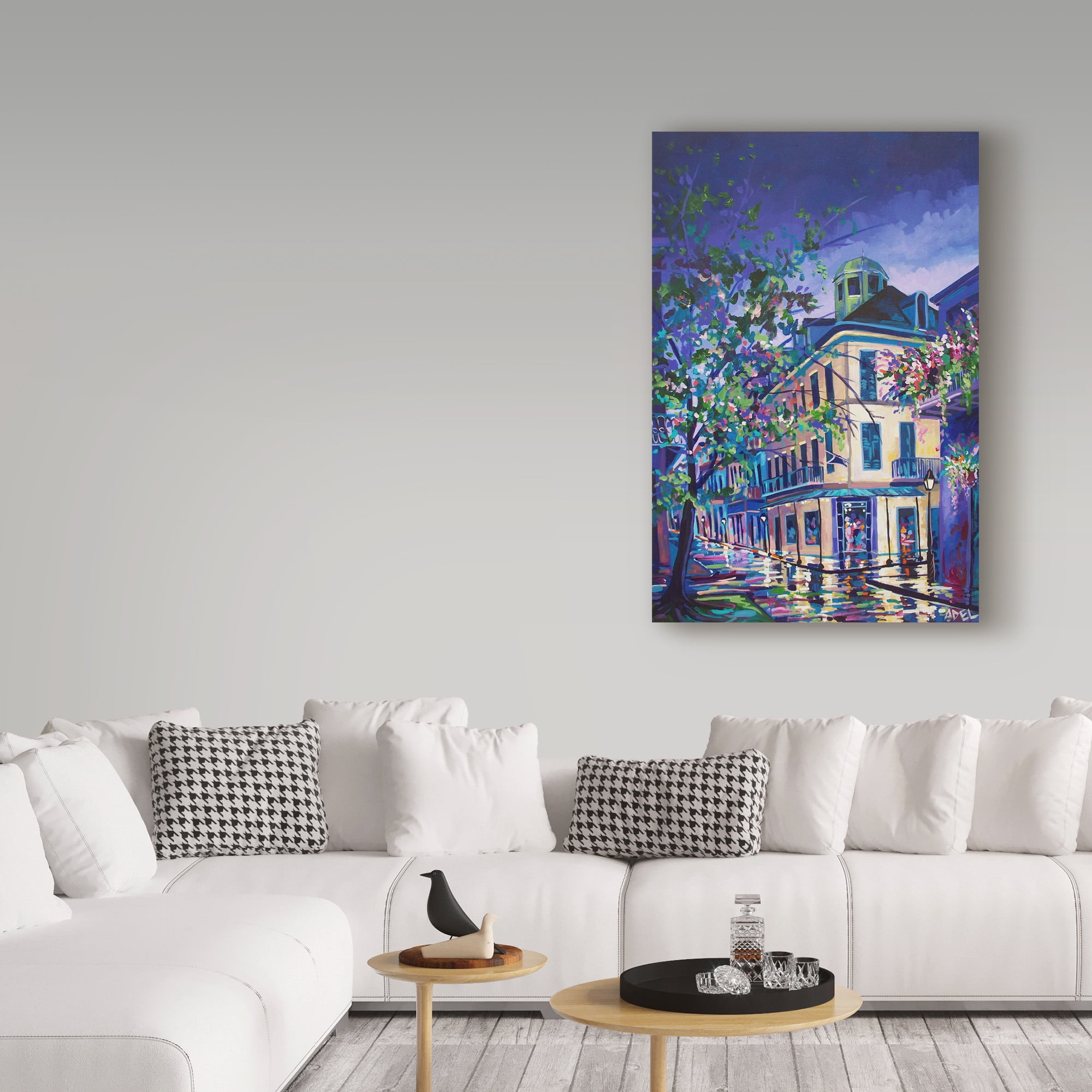 Trademark Fine Art 'Napoleon House Restaurant' Canvas Art by ADEL