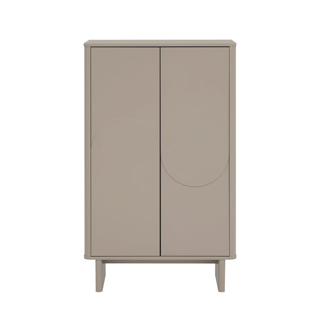 Ella Accent Cabinet in Mocha made from Engineered Wood