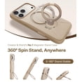 thumbnail image 3 of Funda TORRAS para iPhone 17 Pro Max, con forma de anillo de silicona MagSafe, 3 of 9
