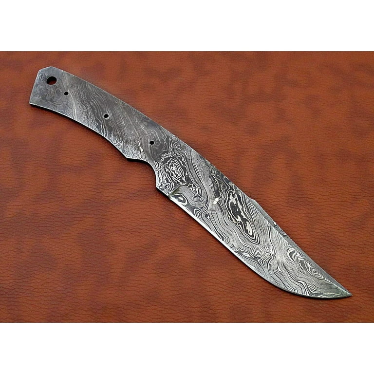 9.5 inches Long Trailing Point Blank Blade, Knife Making Supplies