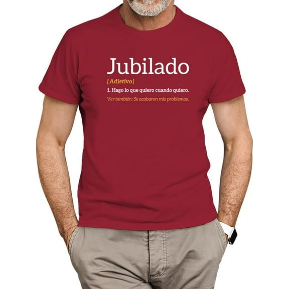 Retired Definition T-Shirt Men -Smartprints Designs, Male 3X-Large