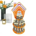 thumbnail image 6 of Cash Holder Organizer Wooden Christmas Money Holder Handmade Hangable Decorative Dek9484, 6 of 10
