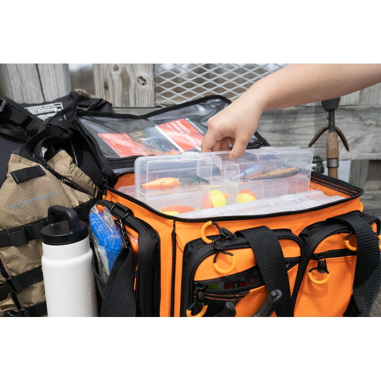 Ozark Trail Soft Sided 370 Pro Fishing Tackle Bag, Tackle Boxes