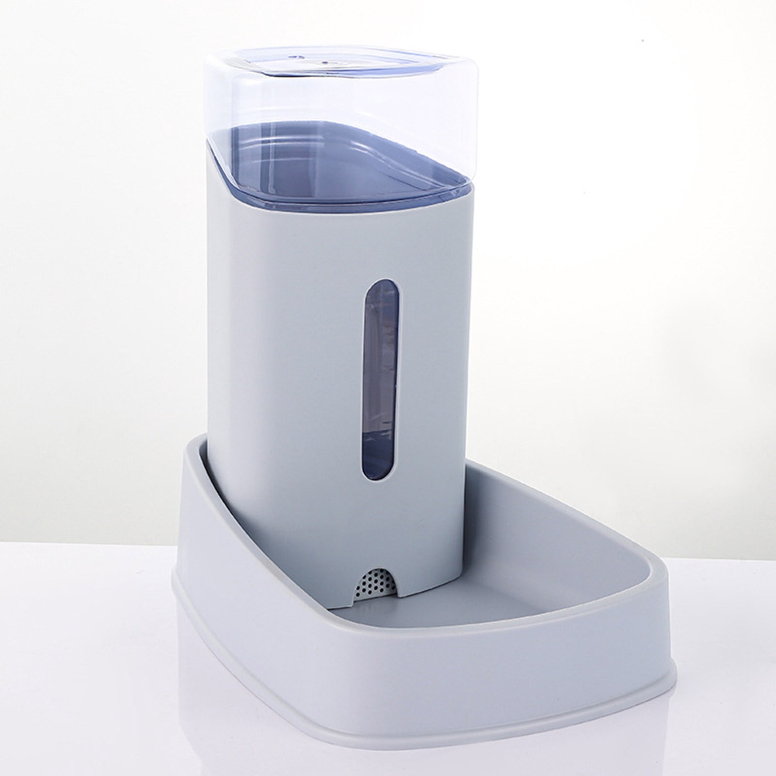 Automatic Cat Dog Feeder and Water Dispenser Set for Indoor Use with Large Capacity Auto Feeding System and Water Bowl for