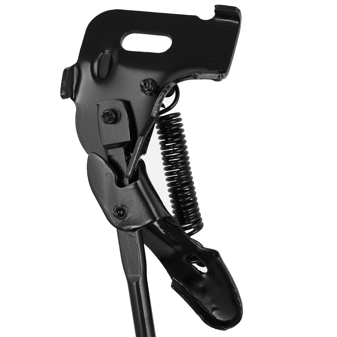 Black Metal Spring Loaded Bike Bicycle Foot Stand Prop Support