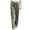 Army Green, variant on Women's Plus Size Cotton Linen Pants Moisture Wicking Pants Wide Leg Trousers Solid Color Beige L