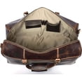 thumbnail image 5 of Tuzech Large Duffel Luggage leather Travel Bag Duffel bag Gym Bag Airplane cabin Approved Carry On Overnight Leather Weekender Mens Duffle Bag For Men and Women 20 Inch, 5 of 9