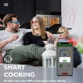 thumbnail image 4 of Graflsoa Wireless BBQ Meat Thermometer with Timer, IP68 Waterproof, Bamboo Design, Remote Monitoring for Oven, Grill, and Kitchen Use, 4 of 7