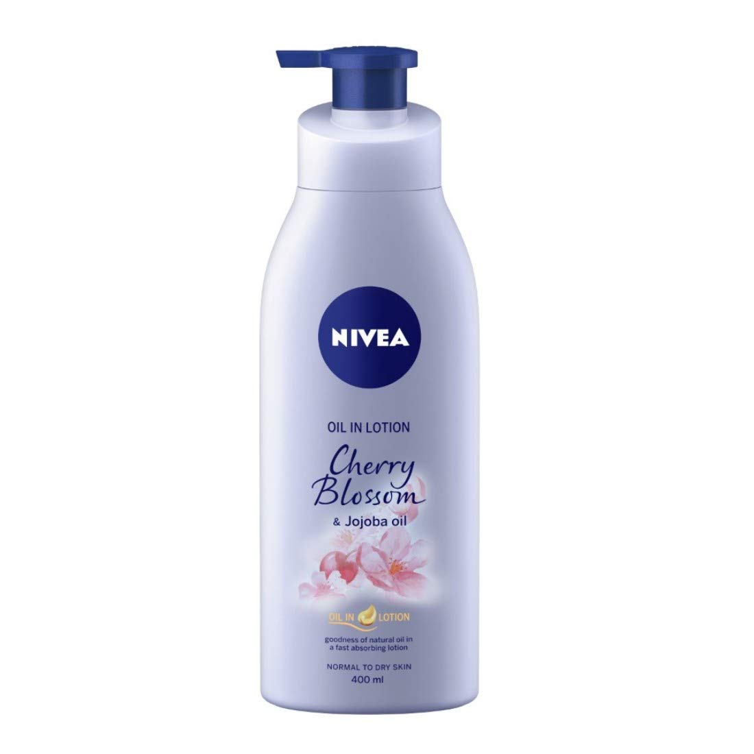 NIVEA Oil in Lotion, Cherry Blossom and Jojoba oil, 400ml