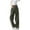 Army Green, variant on UAMVSH Cargo Pants for Women Soft Hiking Workout Drawstring Chino Pants with Pockets Baggy Outdoor Athletic Wide Leg Twill Pants(X-Large,Sky Blue)