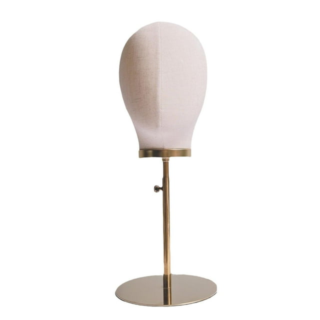 Soporte de exhibición para postizos de cabeza de maniquí Strade Fareast Limited Lino Beige