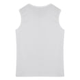 thumbnail image 4 of Alvivi Men Sleeveleess Tank Top Ribbed Sports Gym Workout Vest Shirts Casual Wear White L, 4 of 7