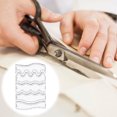 thumbnail image 1 of YAOMOBB Patchwork Quilting Tools 5 Pcs Quilting Templates Free Stencils Wave Acrylic Ruler Set Long Transparent Precision Tools for Machine Quilting Patchwork, 1 of 6