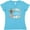 Aqua, variant on Inktastic Easter He Has Risen with Cross and Flowers Women's V-Neck T-Shirt