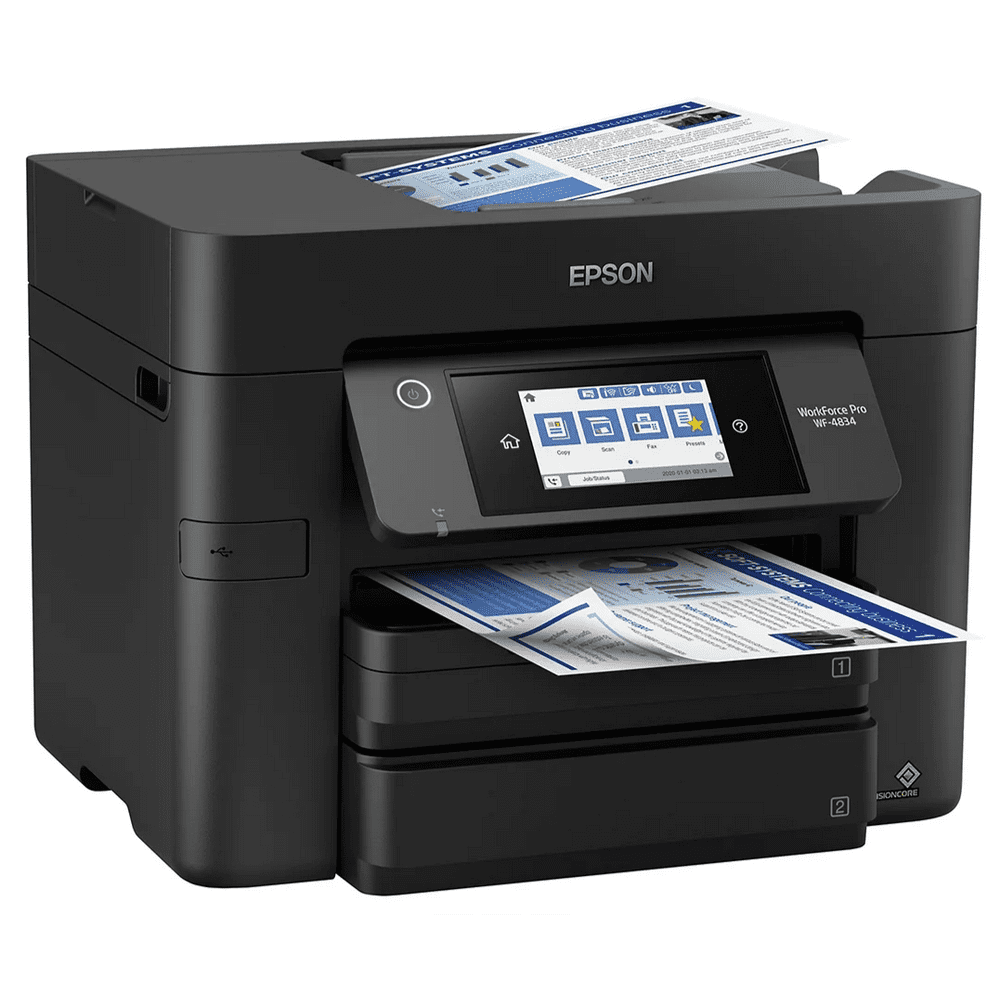 Epson WorkForce Pro WF4834 AllinOne duplex Printer (print, copy