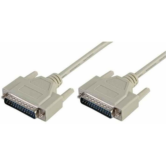 PRO SIGNAL - 25 Pin D (DB25) Serial Male to Male Lead, 1.5m