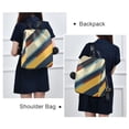 thumbnail image 4 of FORMRS Women's Travel Backpack Purse Anti-Theft Hidden Pockets Casual Shoulder Bag, Retro Colorful Stripes, 4 of 7