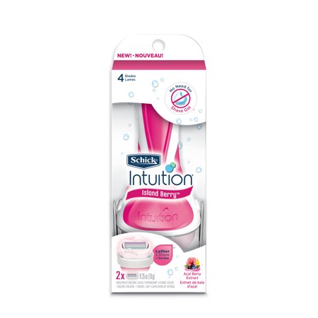 Schick Intuition Island Berry Women's Razor - 1 Razor ...