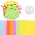thumbnail image 1 of AURARMLET 1 Set Origami Paper Set for Kids and Adults Assorted Color Square Shape for Creative Activities, 1 of 5