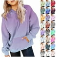 thumbnail image 6 of Mercatoo Cute Hoodies For Teen Girls Trendy Preppy Hooded Sweatshirts Oversized Long Sleeve Shirts Gradient Clothes For Girls, 6 of 6
