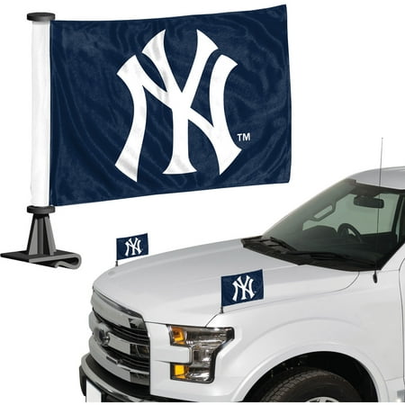 New York Yankees Auto Ambassador Flag Set - No Size