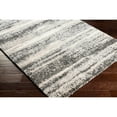 thumbnail image 5 of Eskimo Shag Charcoal/Cream 5'3" x 7' Modern Rectangle Area Rug, 5 of 6
