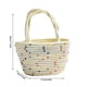 thumbnail image 2 of pstuiky Bolso tote de playa con asa de arcoíris tejido, bolso de moda para vacaciones, salidas informales y días de playa., 2 of 5