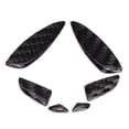 thumbnail image 4 of Ajuste del botón de ajuste del asiento de fibra de carbono de 6 piezas para Mercedes Benz Clase C W205 16-19 Jadeshay A, 4 of 8