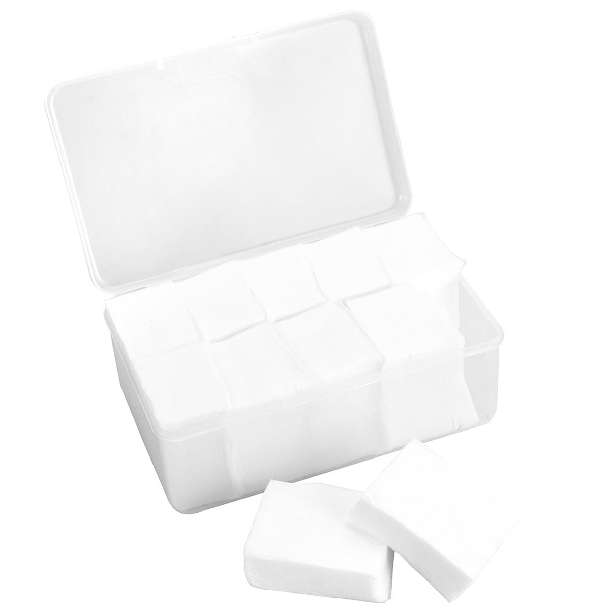 Hemoton 1000pcs Makeup Facial Cotton Pads for Face Make Up Removing