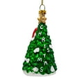 thumbnail image 4 of Santa with Woodland Animals Glass Christmas Ornament, Handblown Tree Decor, 4 of 5
