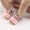 Pink, variant on naisibaby Summer Baby Girls New Rose Shoes, Kids Girls Flat Soft Soled Non-slip Walking Sandals Red 13