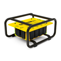 Champion Power Equipment Yellow 19.10" x 15.90" x 10.00", Steel Portable Electrical Distribution Box