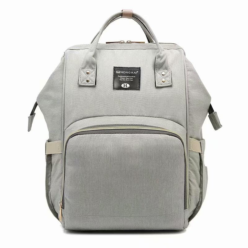 grey nappy changing bag