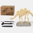 thumbnail image 3 of Birdeem Dinosaur Puzzle, with Small Plastic Tools (Hammer, Chisel, Brush) To Open the Clods To Find Gossils, Imitation of Archaeological Processes, 3 of 11