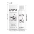 thumbnail image 4 of Xihbxyly Limpiador de Pisos, Potente Solución Descontaminante, Fórmula de Secado Rápido, Aroma Cítrico Fresco, Apto para Madera, Baldosas y Piedra, Esencial para La Limpieza Del Hogar, Paquete de Dos, 4 of 7
