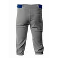 thumbnail image 2 of A4 Baseball Knicker Pant For Men in Gray/Navy | N6003, 2 of 5