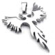thumbnail image 2 of Jewelry Stainless Steel Phoenix Pendant With 50cm Chain, Necklace For Men Women, Silver---Product code 40516, 2 of 5
