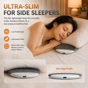 Radox Tech Pillow Speaker, Radox Tech Dreamwave Pillow Speaker, Bone Conduction with Ultra-Thin Profile, Multiple Timing Modes with Bluetooth Connectivity, Long-Lasting Runtime, Ideal for Indoor Use