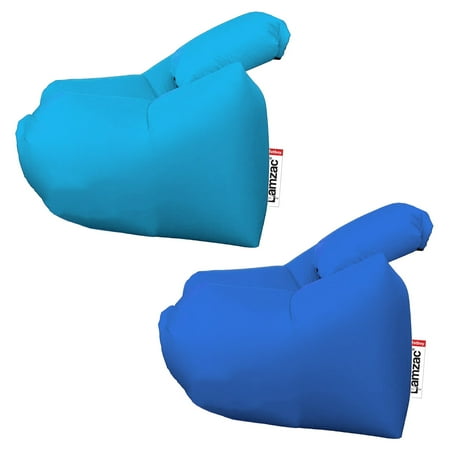 - Lamzac Stoel Outdoor Camping Inflatable Air Lounger Chairs, Petrol Blue & Aqua