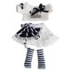 thumbnail image 1 of Ropa para muñeca bebé 1:12 Hugo vestido para muñecas Ob11 accesorios para muñecas en miniatura Blanco, 1 of 8