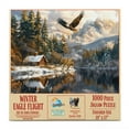 thumbnail image 3 of SUNSOUT INC - Winter Eagle Flight - 1000 pc Jigsaw Puzzle by Artist: John Stewart - Finished Size 20" x 27" - MPN# 77129, 3 of 5