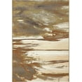 thumbnail image 3 of Unique Loom Outdoor Modern Collection Area Rug - Shore (4' 1" x 6' 1" Rectangle Brown/Beige), 3 of 7