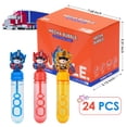 thumbnail image 3 of Bubble Wands para niños, regalos para fiestas de robots, 24 unidades con solución de 35 ml, 3 of 6