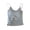 Blue#women spaghetti strap tank, variant on Womens Padded Cami Tank Tops Ruched Tank Tops Adjustable Spaghetti Strap Shirts Summer Backless Slim Basic Camisole Top Pink,Free Size