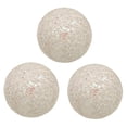 thumbnail image 1 of 3 bolas de mosaico de vidrio de 8 cm para centro de mesa navideño, ideal para comedor. Plata, 1 of 9