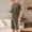 Set-A44Army Green, variant on Gamivast Men's Velour Short Set Crewneck T-Shirt and Drawstring Shorts Soft Plush 2 Piece Outfit for Summer Beach Vacation Casual Daily Lounge Attire