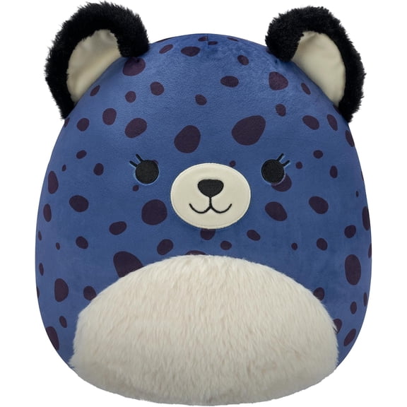 Squishmallows Original 12in Spotts The Navy Blue Cheetah – Official Jazwares Plush (Medium-Sized)