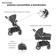 thumbnail image 4 of Carriola D’bebé Crown Negra + Juguete Bright Starts Friends Jirafa, 4 of 8